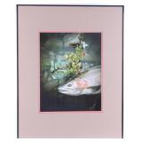 Original Salmon Framed Photograph by Jeremy Wright