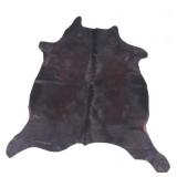 Black Angus Cow Hide Rug