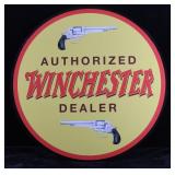 Winchester "Authorized Dealer" Advertising Sign