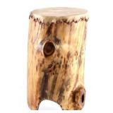 Native American Hollow Log & Hide Drum