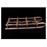 Vintage Folding Trappers Sled