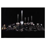 52 Piece Princess Anne Silverware Collection