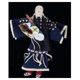 Sioux Mary Standstall Beaded Hide Doll 1950