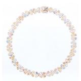 Luxury Fancy Colored Sapphire & Diamond Necklace