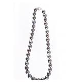 Scarce Black Tahitian Pearl 14K Necklace