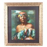 Tongaline Original Medicine Man Advertising Poster