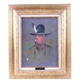 Original Ace Powell Reservation Brave Painting