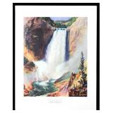 Carl Tolpo Yellowstone Park c. 1955 Litho