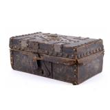 Frontiersman Brass Traveling Box c.1800