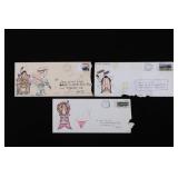 Original John Steele To Iron Eyes Cody Envelopes