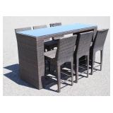 Creative Living Outdoor High-Top Dining Set