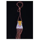 Sioux Fully Beaded Mini Strike-A-Lite Bag 1900-