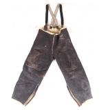 Army Airforce WWII Wool-Lined Leather Flight Pants