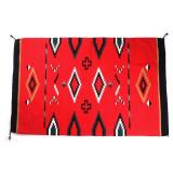Navajo Teec Nos Pos Style Pattern Large Wool Rug