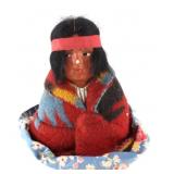 1939 Original Skookum Sitting Indian Doll
