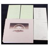 1981 Eternal Buffalo by Gary Yazzie Etching