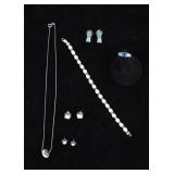 Navajo Sterling Silver & Opal Jewelry Collection