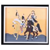 "An Omen" Original James St. John Framed Painting