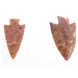 Early Archaic Hardin 6000 - 9000 BP Pair of Points