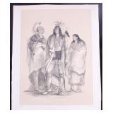 No.1 North American Indians by George Catlin