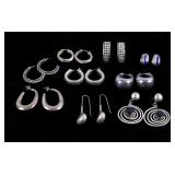 Navajo/  Mexican Sterling Silver Earring Collectio