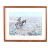 "The Wagon Boss" Charles M. Russell Framed Print