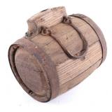 Early Primitive Barrel Water Canteen c. Pre-1865
