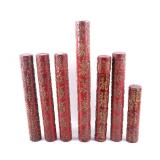 Chinese Cylinder Storage Hand Painted Tubes