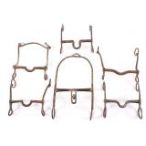 Shank Half Breed & Curb Bit Collection c. 1900