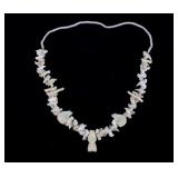 Navajo Bone & Turquoise Animal Fetish Necklace