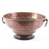Large Copper & Brass Kitchen Washing Bowel