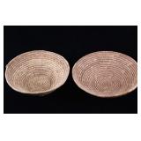 Papago American Indian Hand Woven Baskets