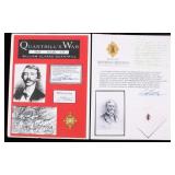 Jefferson Davis & William Quantrill Strand of Hair