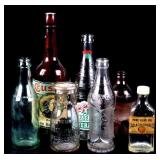 Rare Montana Glass Bottle Collection