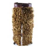 Keyston Bros Wooly Angora Chaps & Sales Stand