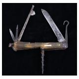 Thomas Turner & Co Sheffield Woodsman Knife 19th C