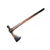 Woodlands Iroquois Brass Pipe Tomahawk c1780-1800-