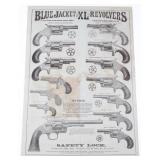 Blue Jacket XL Hopkins & Allen Advertising Poster