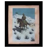Remington, Frederic: The Cossack Post Chromo Litho