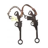 Adolph Biancani Bone & Steel Pistol Hackamore