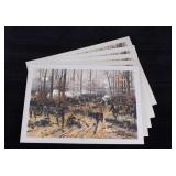 Louis Prang Battle of Shiloh Chromolithograph 1888