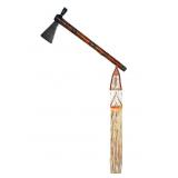 Southern Cheyenne Pipe Tomahawk Quilled Drop 19th
