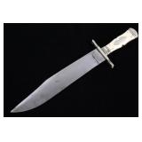 James Rodgers Attrubuted Bowie Knife - Tusk Silver