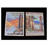 WPA Pennsylvania Forests & Waters Posters 1930s