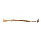 19th c. Civil War Era Rifle Form Parade Torch