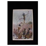 Remington, Frederic The Fire Eater... Lithograph