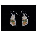 Navajo Tsosie Royston Turquoise Sterling Earrings