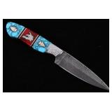 Navajo D. Yellowhorse Turquoise Arrow Spirit Knife