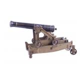 Spanish Made Iron and Brass Rifled Cannon