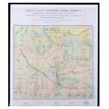 Western North America Locust Entomology Map